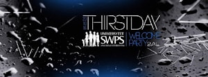 Университет SWPS 20 октября приглашает на вечеринку THIRSTDAY 